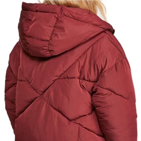 Free People Hailey Hooded Puffer Coat Women's Size XS Oversized Comfy Warm Indie - Picture 2 of 16